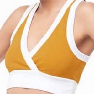 Forever 21 V-Neck Sleeveless Cropped Tank Junior Women's Size M EUC